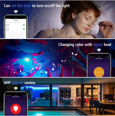 Tuya WiFi Smart LED Controller 5V-24V 4 Pin RGB LED Strip Light Controller Smart Life Voice Control Work with Alexa Echo Google