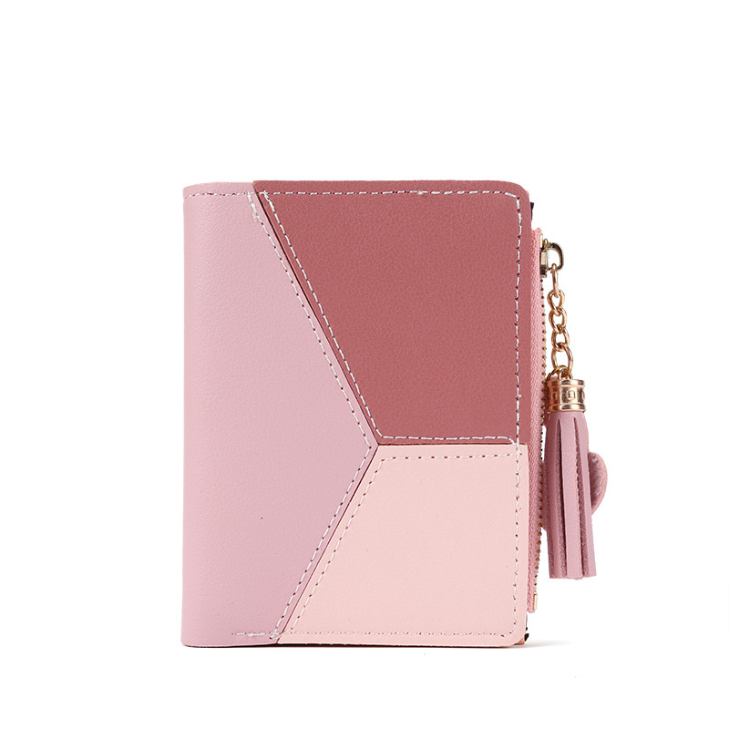wallet designer card holder 2025 New Women's Small Holder Wallet Genuine Leather Look Ultra Thin ID/Door Access Card Organizer Free Shipping