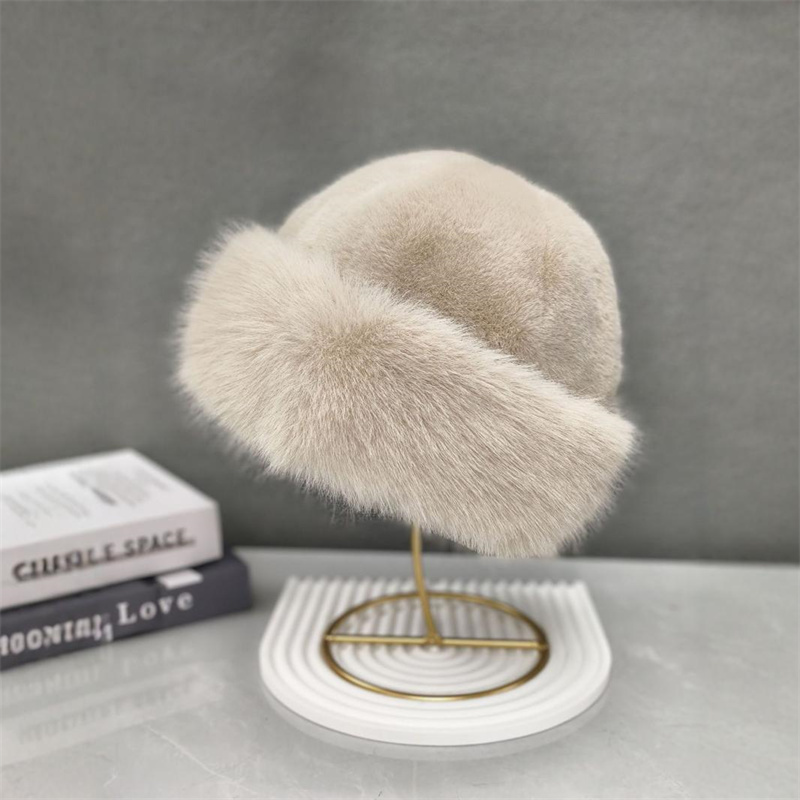 Free shipping hot sales Classic vintage Winter New Plush Cold proof Thick Hat Mongolian Hat Warm Ear Protection Hat