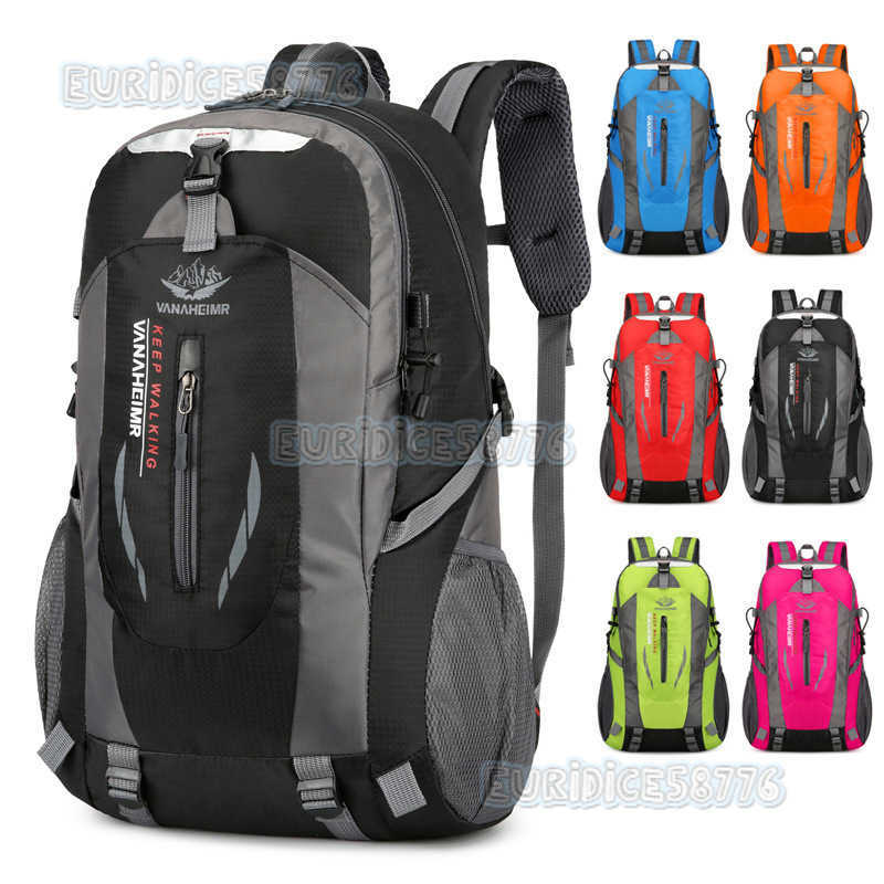 New Outdoor Backpack Camping Mountaineering Backpack Hiking Waterproof Backpack Mens Leisure Travel Sports Backpack H250906