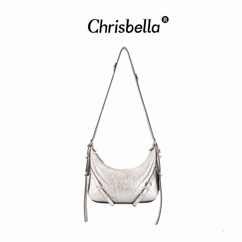 Single Shoulder Trendy Fashion Commuter Underarm Simple High-end Sense Large Capacity Light Luxury Crossbody Bag for Women