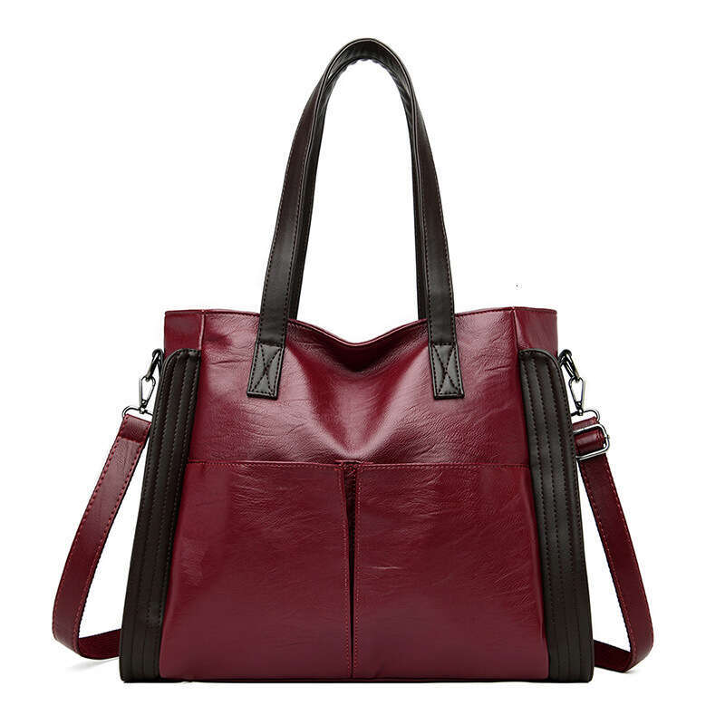 Large Capacity Soft Leather Bag for Women, 2020 New Trendy Handbag, Single Shoulder Crossbody Bag, Fashionable