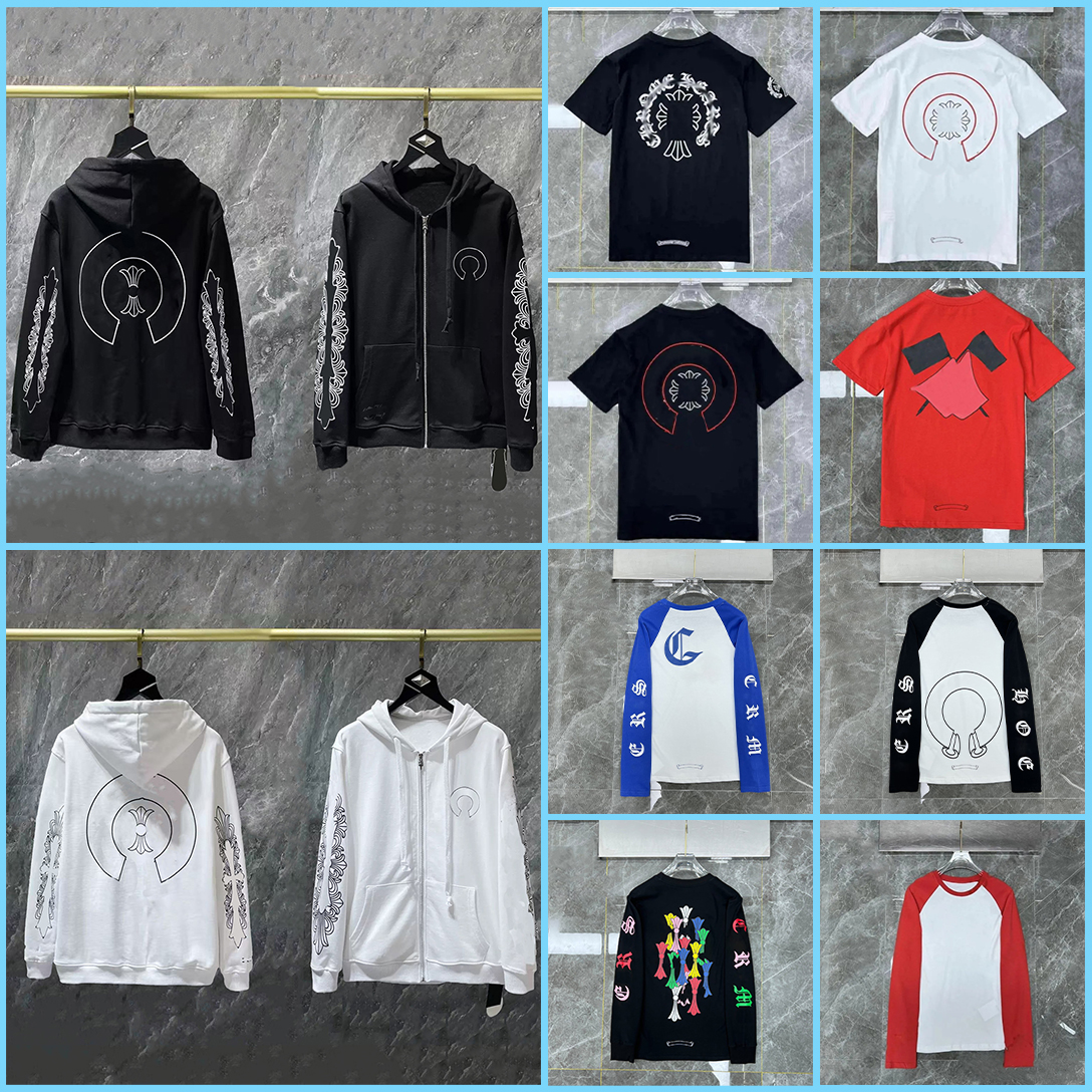 Chrome shirt Designer hoodie hoodies mens designer jumper sweater sweatshirt women sweaters jumpers for men cotton pullover embroidery letter long sleeve 52l