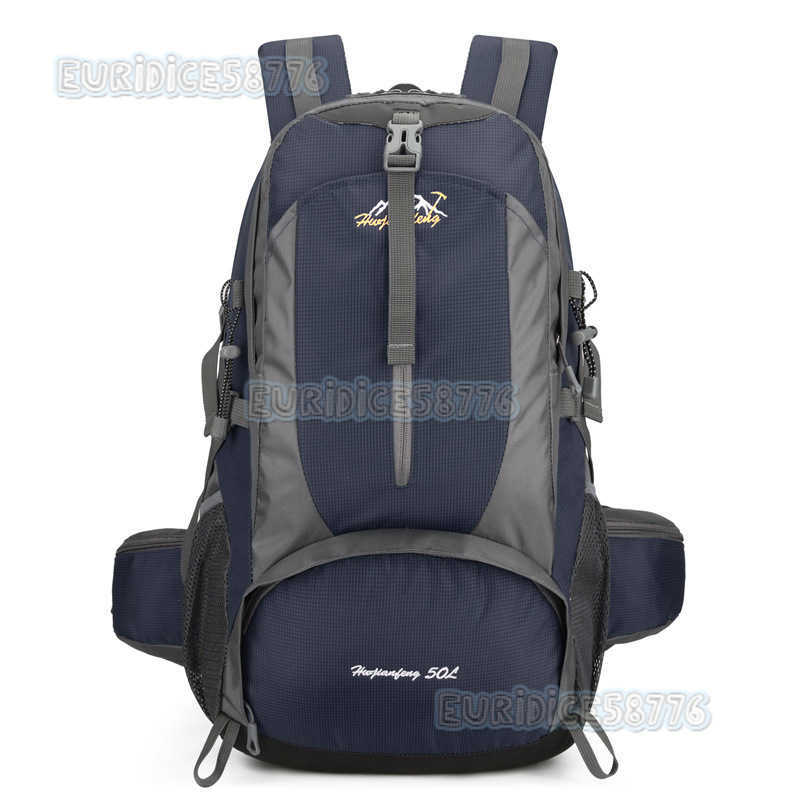 Outdoor Sharp Mountaineering Bag Waterproof Travel Hiking Camping Large Capacity Multi Functional Professional Mens and Womens Sports Backpack H250906