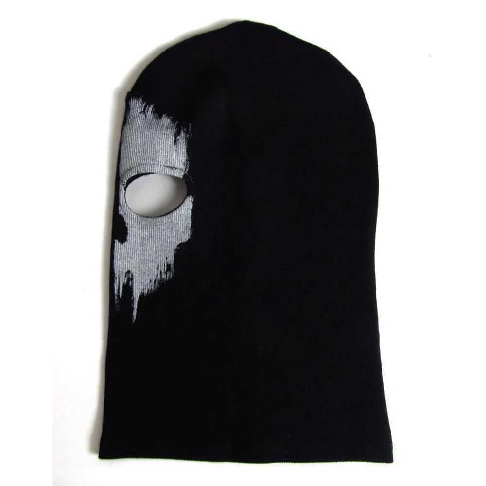 Ghost Style Skull Balaclava Tactical Cotton Face Mask For Military Cosplay Motorcycle Skiing Call Of Duty Halloween Party Gear W250906