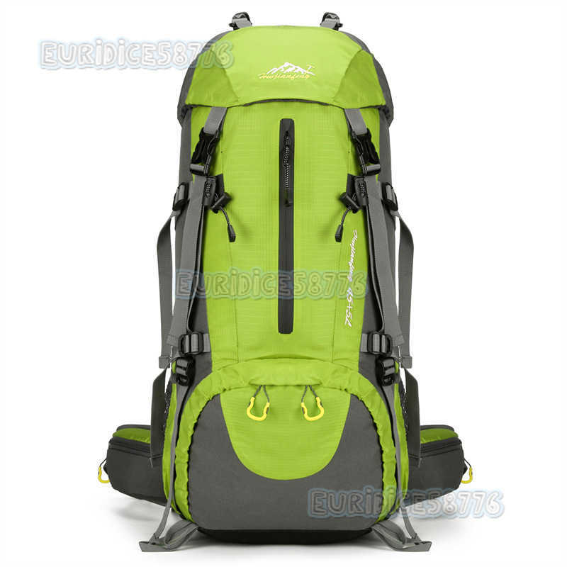 Largecapacity Mountaineering Bag Waterrepellent Wearresistant Outdoor Bag Breathable Multifunctional Sports Bag Hiking Backpack H250906