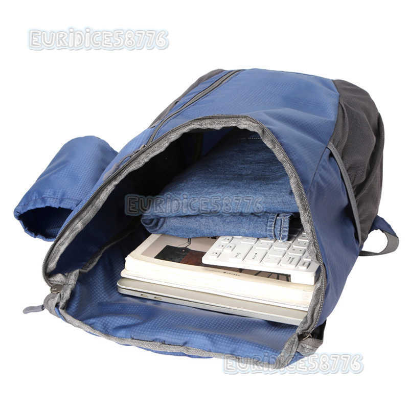 Premium Outdoor Bag Foldable Backpack Skin Bag Unisex Sports Outdoor Travel Folding Backpack H250906