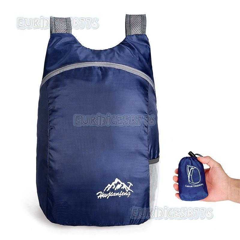 Backpack Foldable Travel Outdoor Bag Sports Student Large Capacity Men and Women Ultralight Portable Waterproof Schoolbag H250906