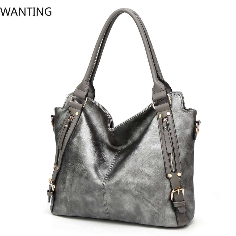 Women Tote 2025 New Fashion PU Leather Women's Shoulder Bags Large Capacity Classic Design Female Crossbody Bag Dm0186