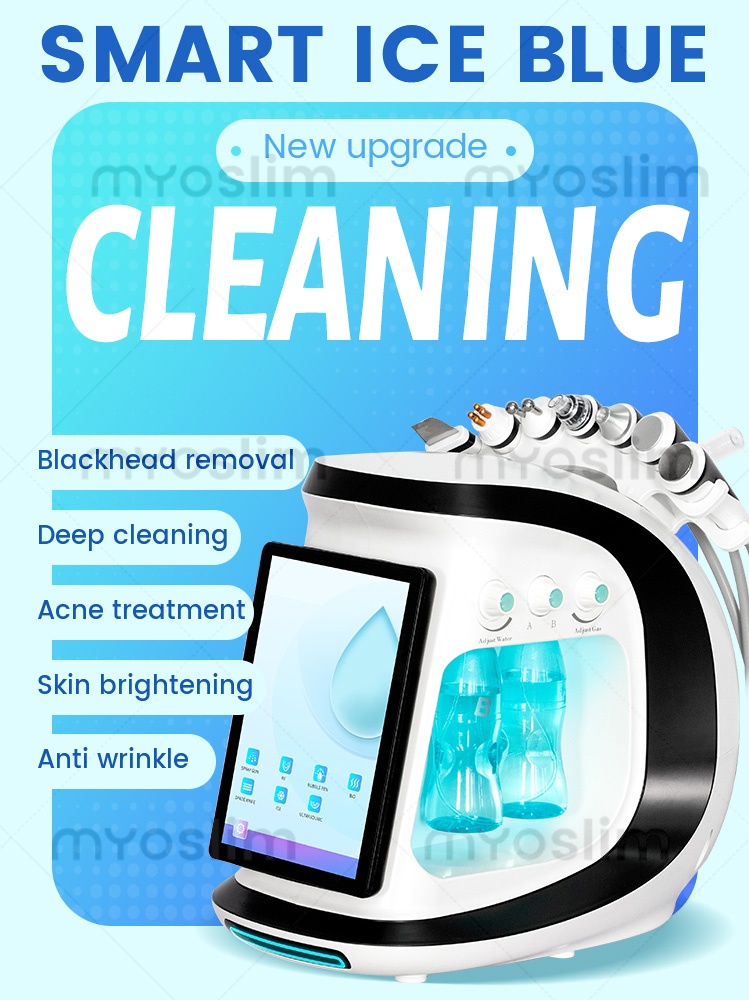 Multi Functional Skincare System Water Oxygen Meter 7in1 Hydrodynamic Exfoliation Promotes Metabolism and Enhances Cell Vitality
