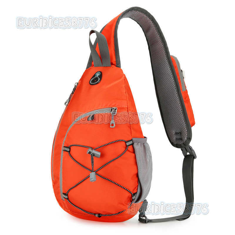 Large Capacity Hiking Bag Portable Hiking Leisure Crossbody Chest Bag Single Shoulder Backpack Sports Waist Bag H250906