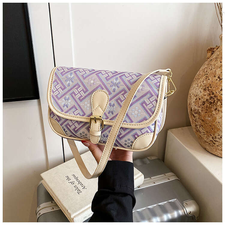 Designer Bag Luxury Bag Stylish Spring Small Sized Shoulder Bag Chinese - Style PU Square Bags With Unique Designs Women