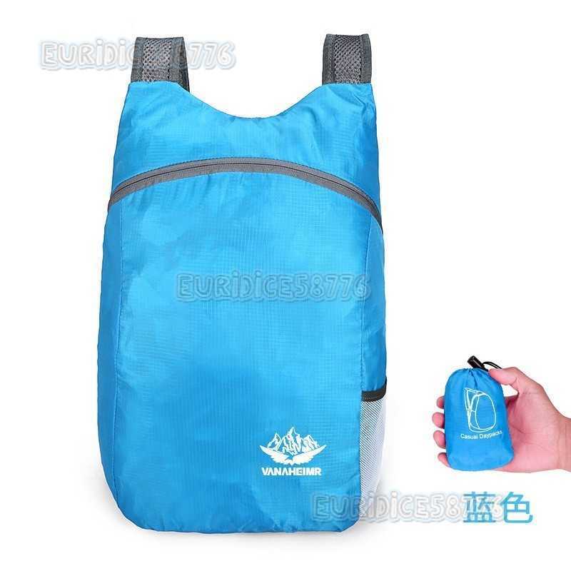 Folding Bag for Men and Women Ultra Light Outdoor Sports Bag Skin Bag Foldable and Printable Convenient Travel Backpack H250906