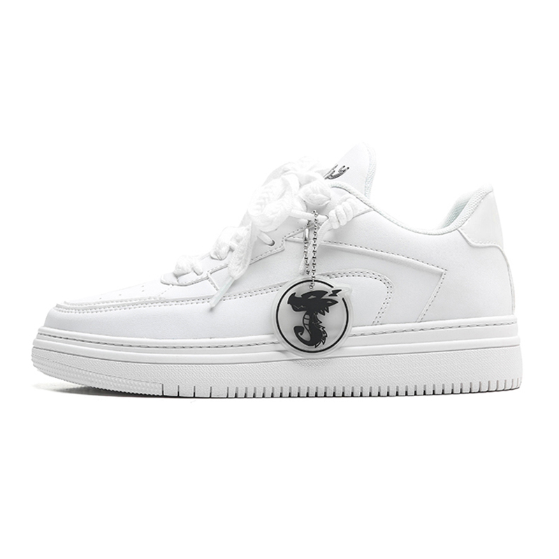 White shoes versatile couple style bread shoes women's height increasing casual shoes panda breathable board shoes men's trendy brand design