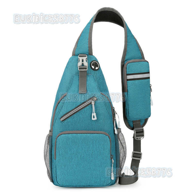 Crossbody Bag 2023 Trendy Fashion Multi Functional Chest Bag New Male and Female Outdoor Leisure Travel Fresh Shoulder Bag H250906