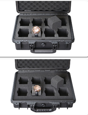 3468152432 Slot Abs Plastic Watch Case Portable Waterproof Watch Case Is Used To Store Watches Tool Box 240127