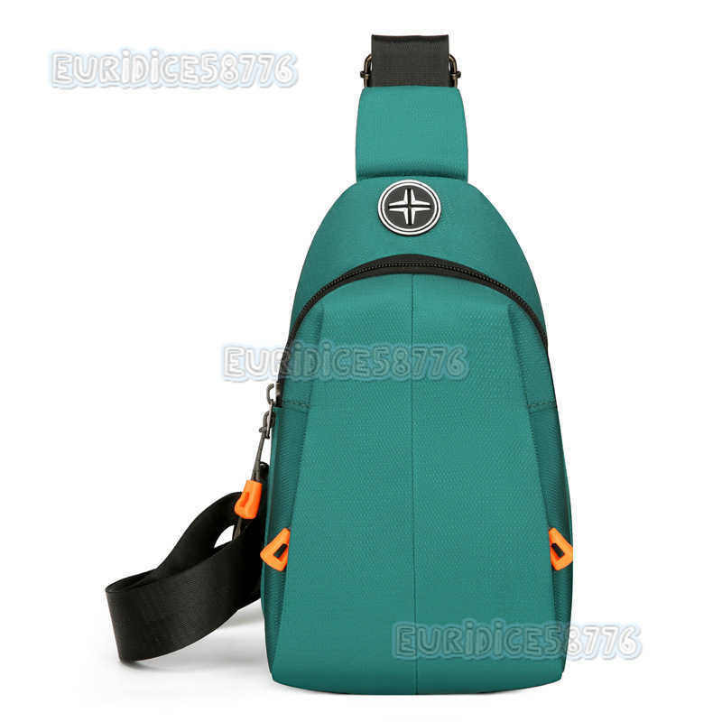 Chest Bag Anti Splashing Minimalist Womens Bag Casual Oxford Cloth Change Crossbody Bag Outdoor Sports Trend Shoulder Bag H250906