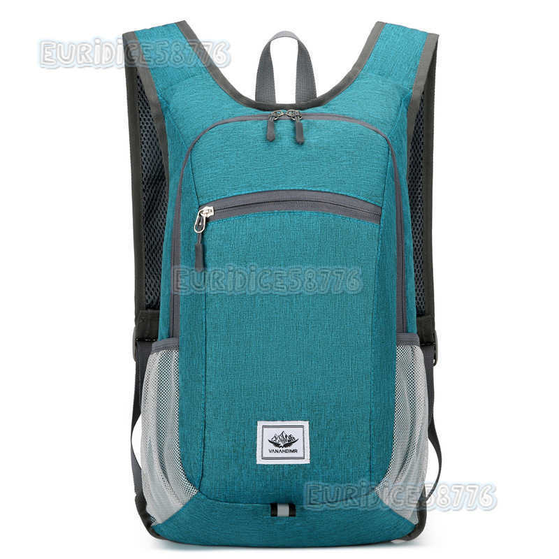 New Folding Bag Outdoor Sports Bag Lightweight Hiking Backpack Travel Bag Womens Leisure Book Bag Mens Backpack H250906