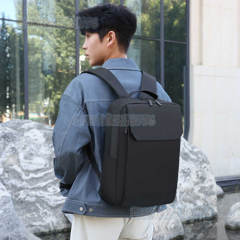 Business Backpack for Men on Business Trips Laptop Backpack for Commuting Computer Bag for Men with Large Capacity Oxford Cloth Business H250906