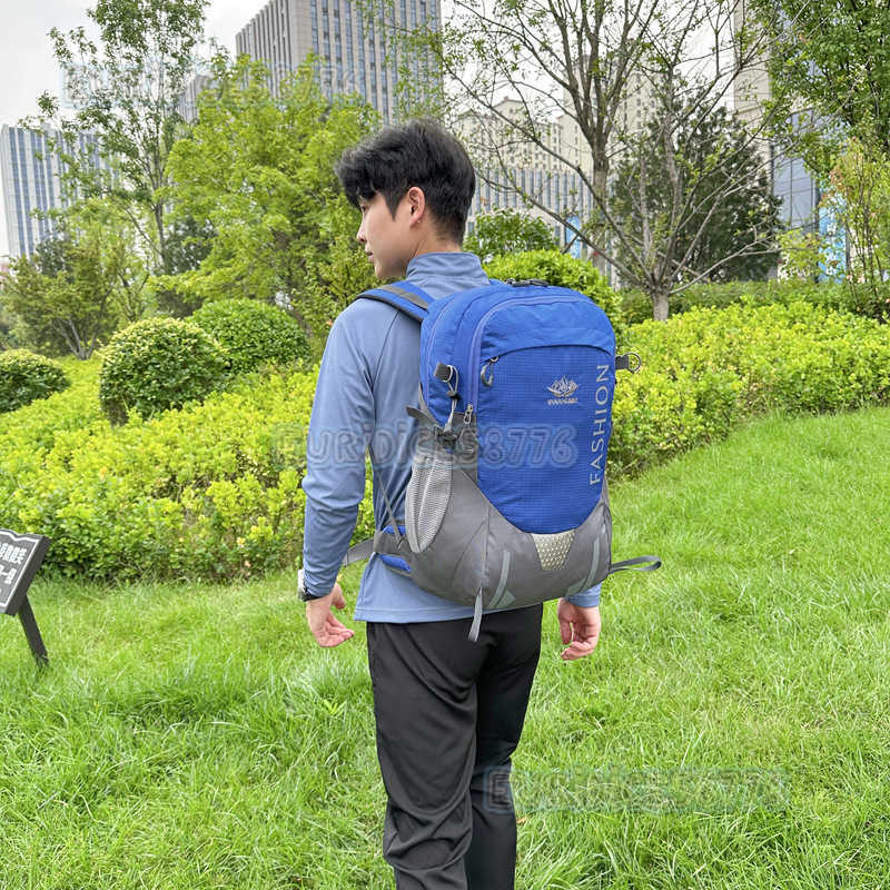 Mountaineering Bag Sports Backpack Waterresistant Nylon Hiking Bag Sports Leisure Travel Camping Storage Bag H250906