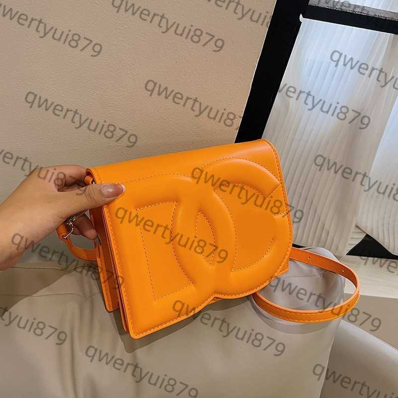 Simple Solid Color Small Square Bag 2025 New Versatile Shoulder Handbag Crossbody Bag for Women H250906