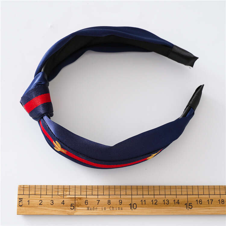DH collections: Wide Bee Headband Fabric Knot New Fashionable Women's Outdoor Hairband Accessory