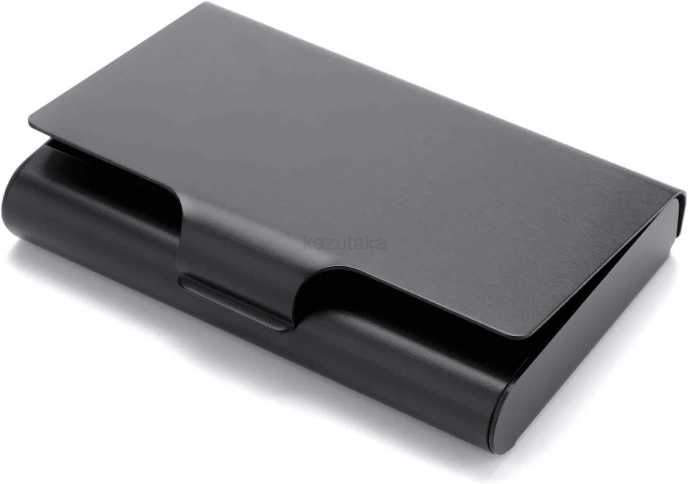 Aluminum Business Card Holder for Men Women Professional Business Card Case Wallet Name Cards Holder Capacity 2230 Cards 37 x 245 Super Light Black Z2