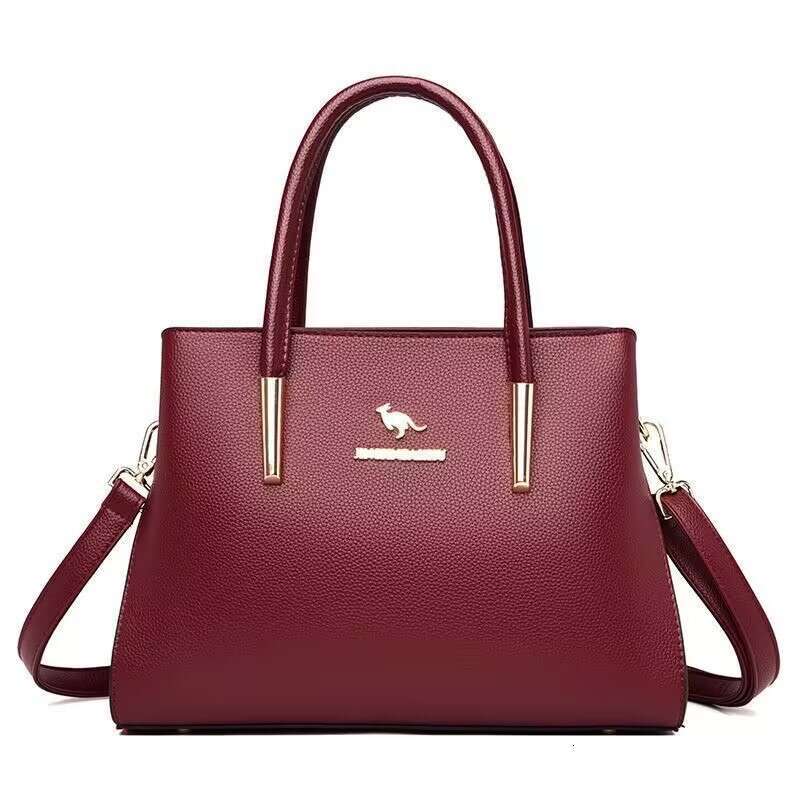 Soft Leather Handbag Women, New High-end Stylish Casual Bag, Large Capacity Shoulder and Crossbody Bag for Women