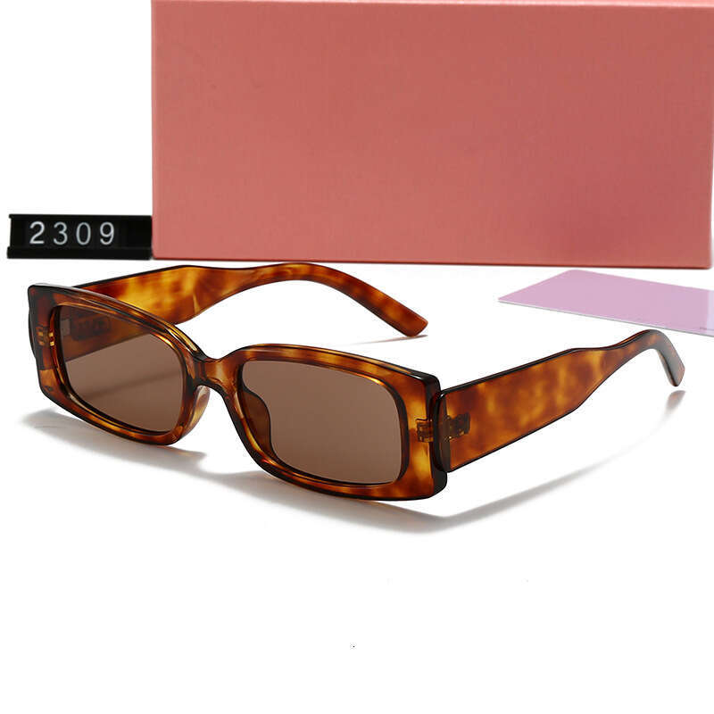 New Men and Women Small Frame Pink Glasses High-grade Beach Internet Celebrity Sunglasses 2309 bf1