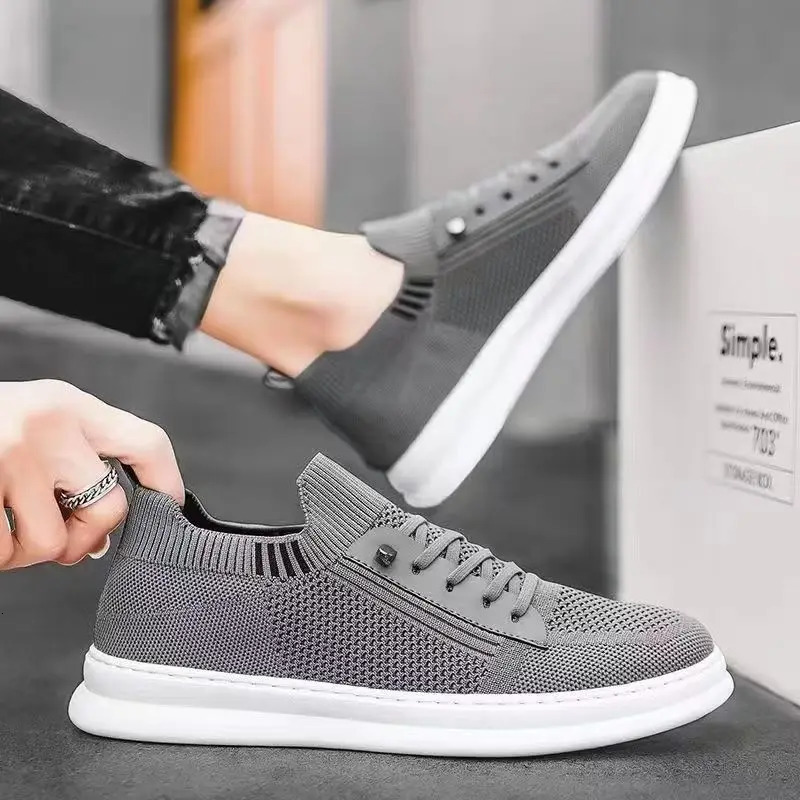 Mens Breathable Casual Shoes Lightweight Outdoor Sports Shoes Comfortable and Healthy Walking and Running Mens Shoes 250906