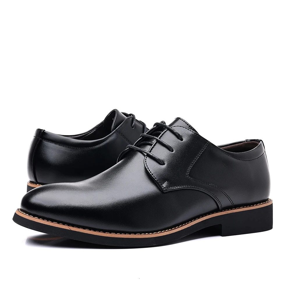 Mens Fashionable Casual Business Shoes Elegant Work Shoes 250906 - view 3