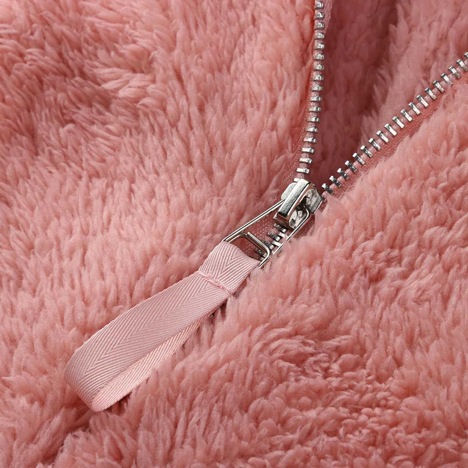 Winter Warm Sleepwear Home Clothes Cute Cat Ear Onesies Pyjamas Fluffy Fleece Hooded Jumpsuit Playsuit Pajama For Women Overalls Y250906