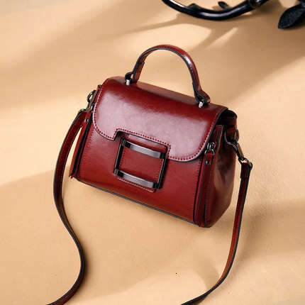 Cowhide Handbag for Women, Crossbody Genuine Leather Fashion Ins Super Popular Bag, Summer Single Shoulder Bag