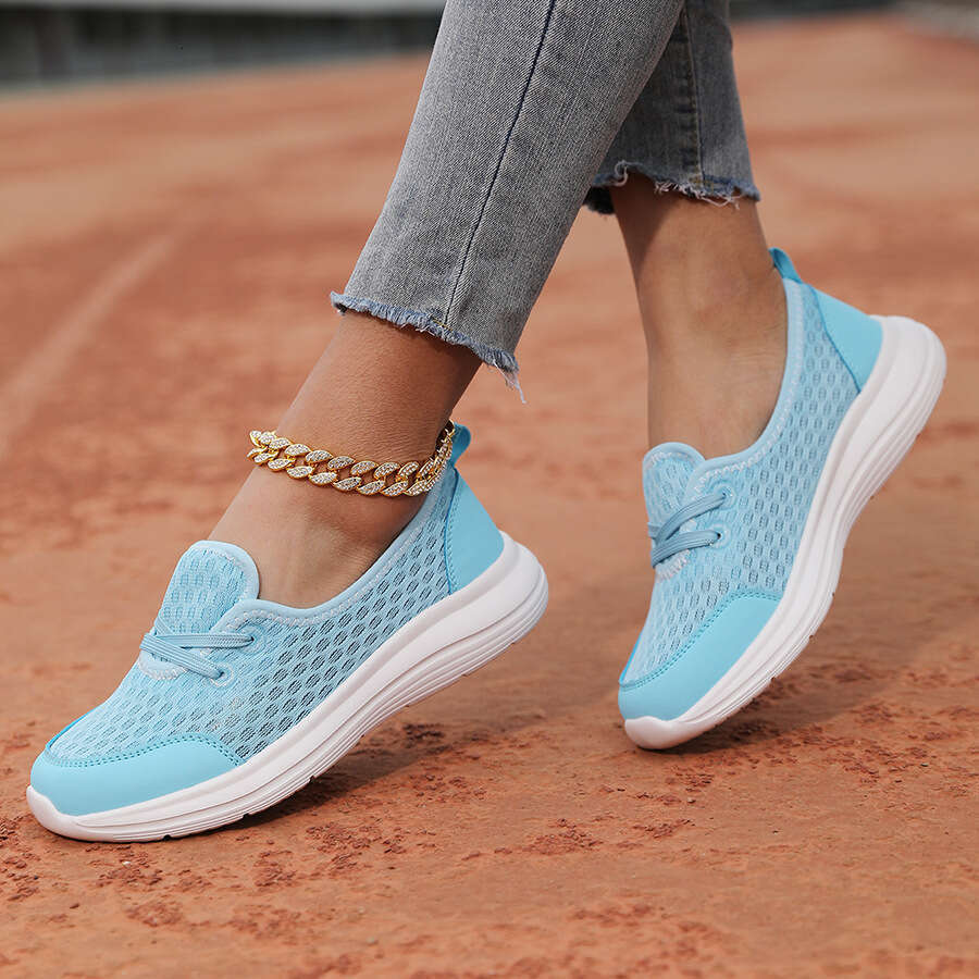 Designer Shoe 36-42 Plus Size Slip-On Lazy Casual Women's Mom Low-Top Flat Walking Shoes