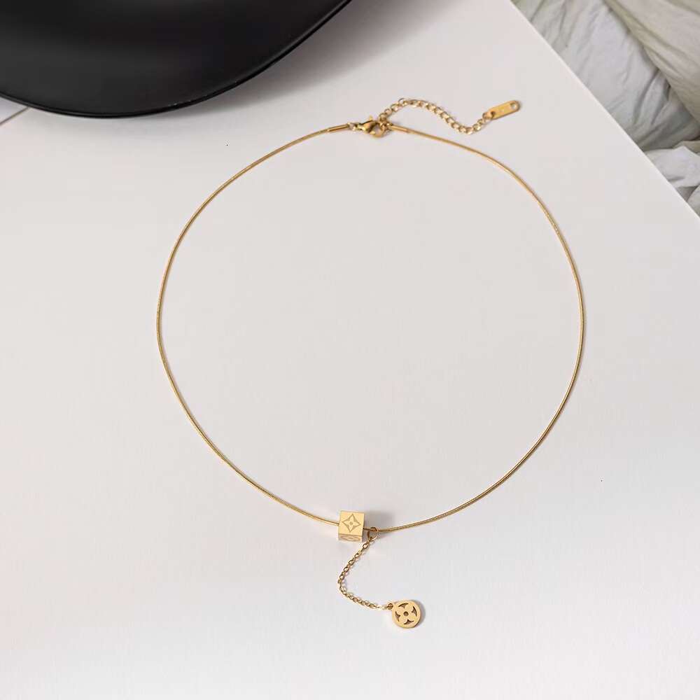 DHcollections Women's Cute - style Stainless Steel Jewelry with Geometric Elements for 2025 Spring