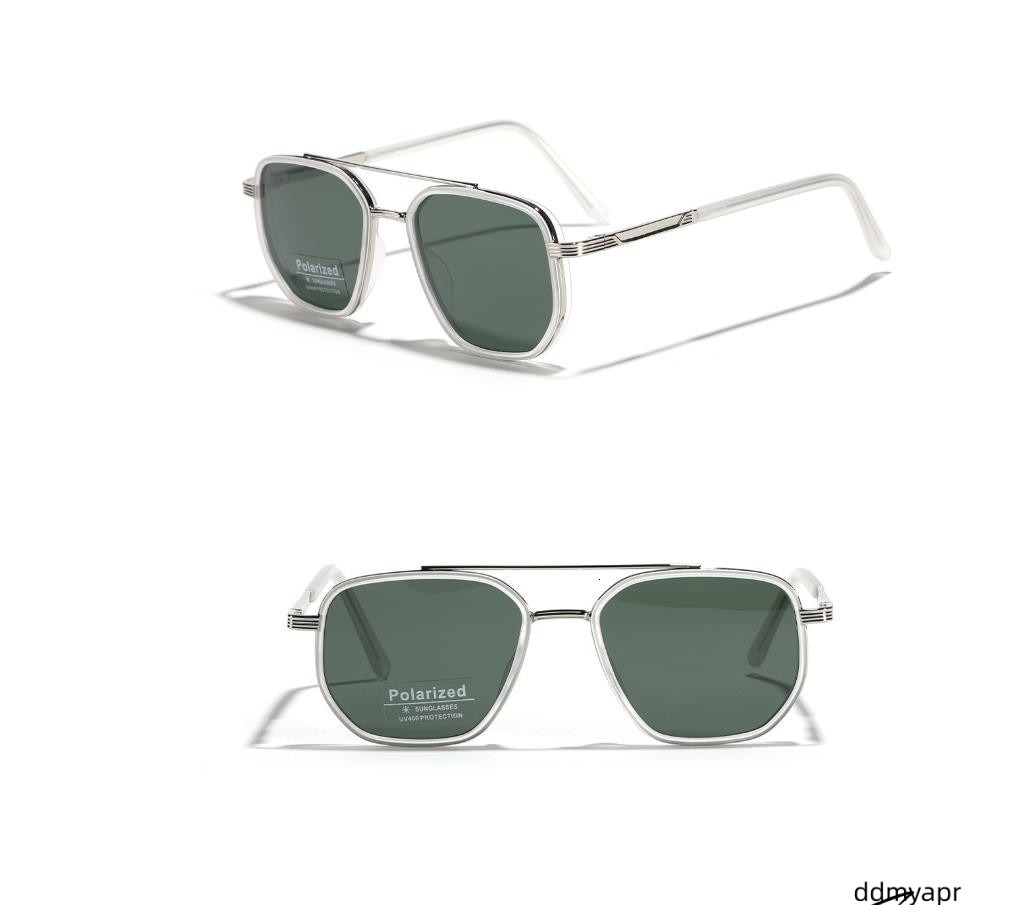 Designer Ddmydec For Women Men Metal Oversize Square Frame Tr90 Polarizing Sunglasses Unisex