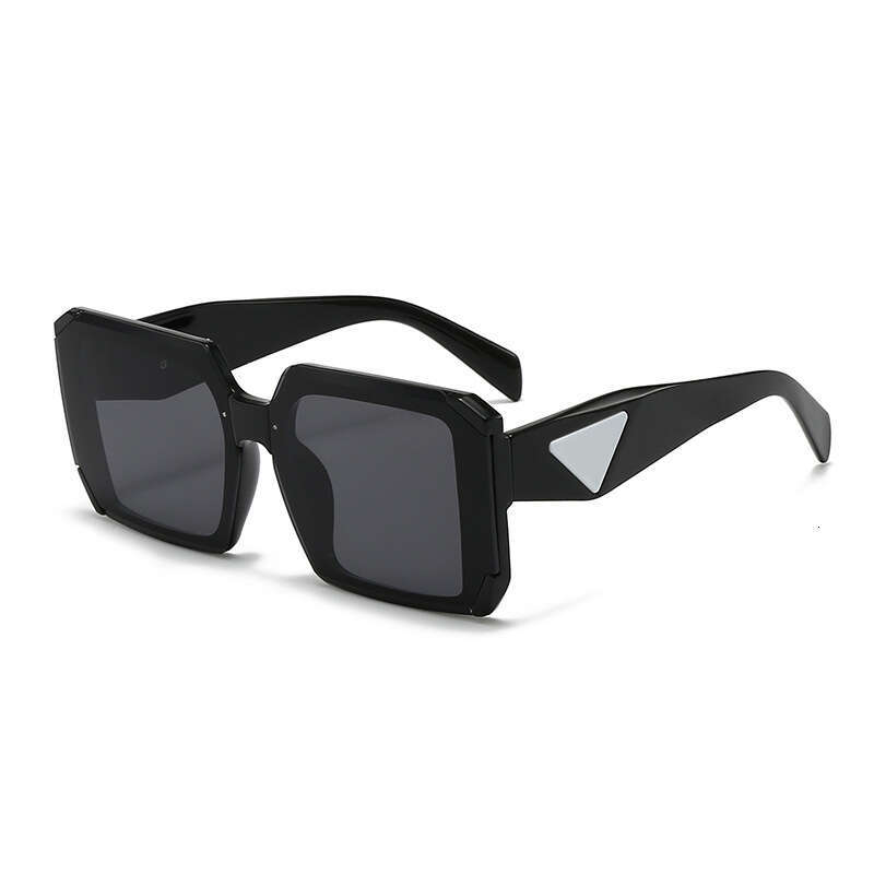 New Men's and Women's Trendy Fashion Square Frame Triangle Sunshade Glasses Personality Sunscreen Sunglasses 2303 9ac