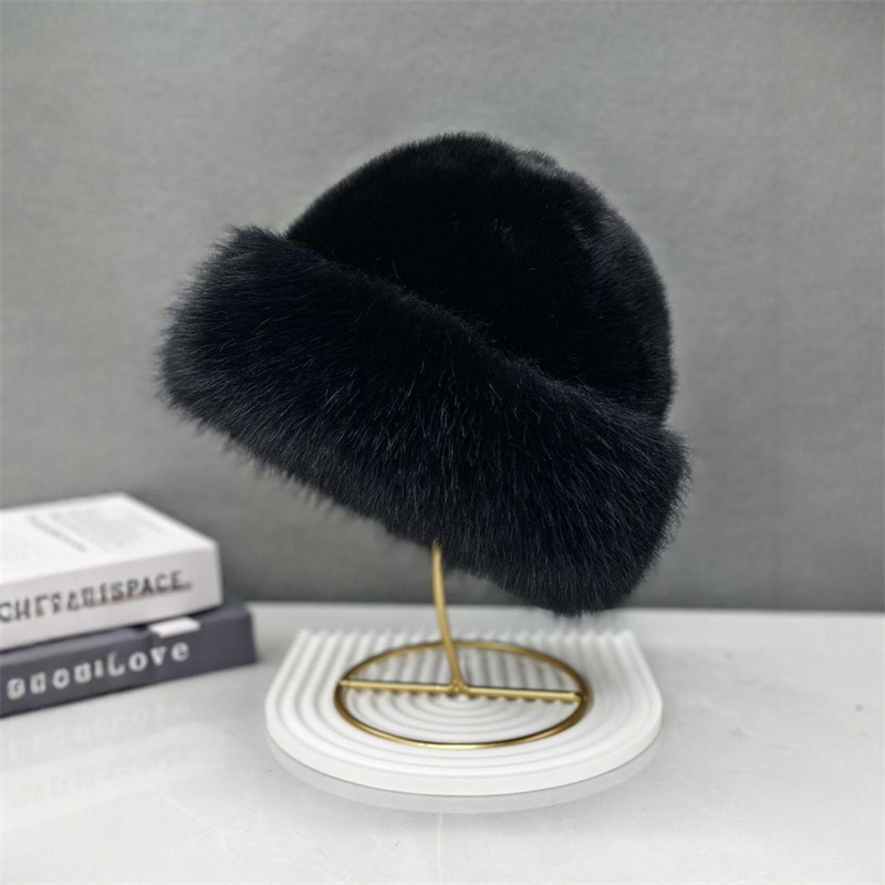 Free shipping hot sales Classic vintage Winter New Plush Cold proof Thick Hat Mongolian Hat Warm Ear Protection Hat