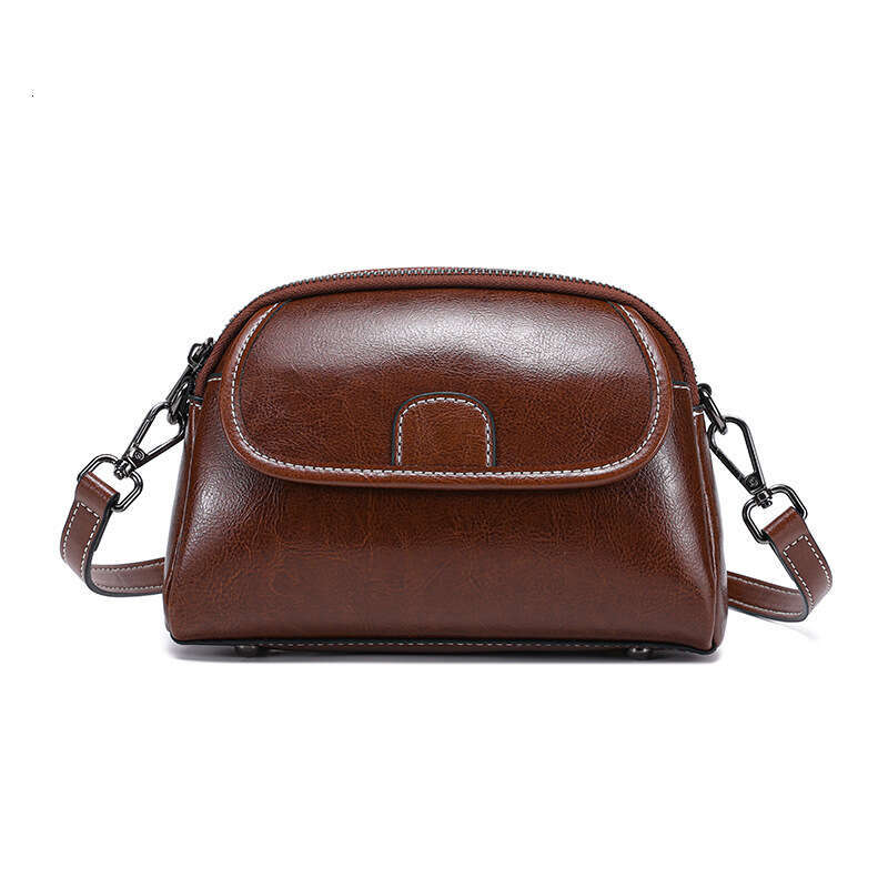 2025 New Women's Autumn Winter Genuine Leather Crossbody Phone Small Fashionable High-end Versatile Commuter Shoulder Bag