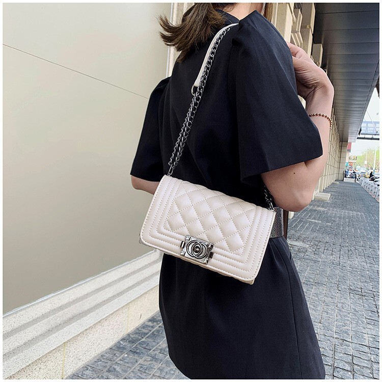 TB Luxury Bag BHULAMTE Designer Bag High-quality Texture Bag For Women 2025 New Niche Design Underarm Bag Retro Print Single Shoulder Crossbody Small 