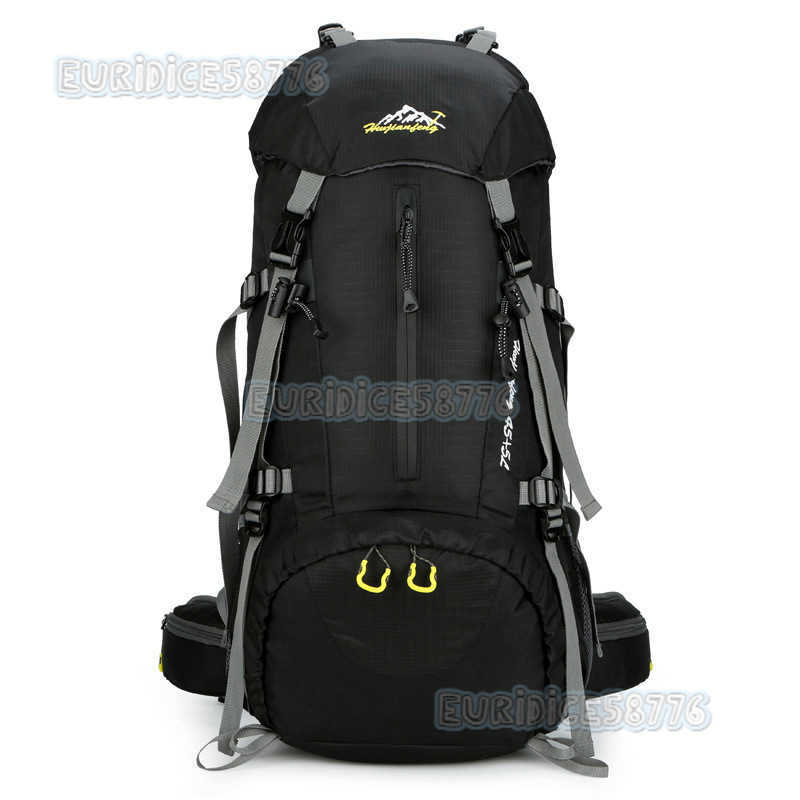 Largecapacity Mountaineering Bag Waterrepellent Wearresistant Outdoor Bag Breathable Multifunctional Sports Bag Hiking Backpack H250906