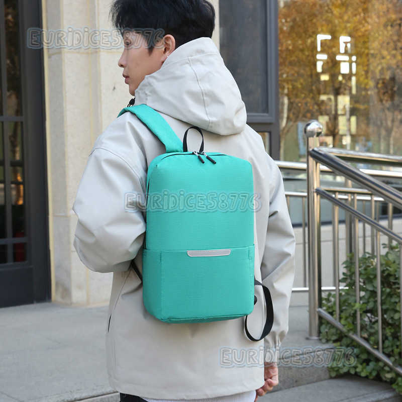 Autumn and Winter New Computer Bag Reflective Strip Ultra Light Mens Backpack Commuter Bag Large Capacity Daily Student Backpack H250906