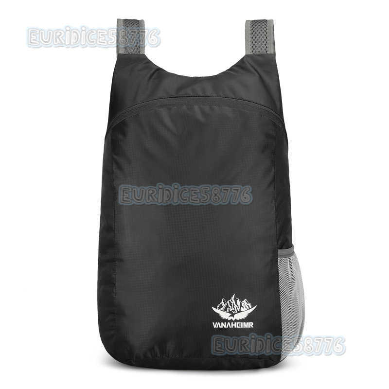 Backpack Travel Folding Mountaineering Bag Outdoor Lightweight Waterproof Multi Functional Mens and Womens Printed Shoulder Sports Bag H250906