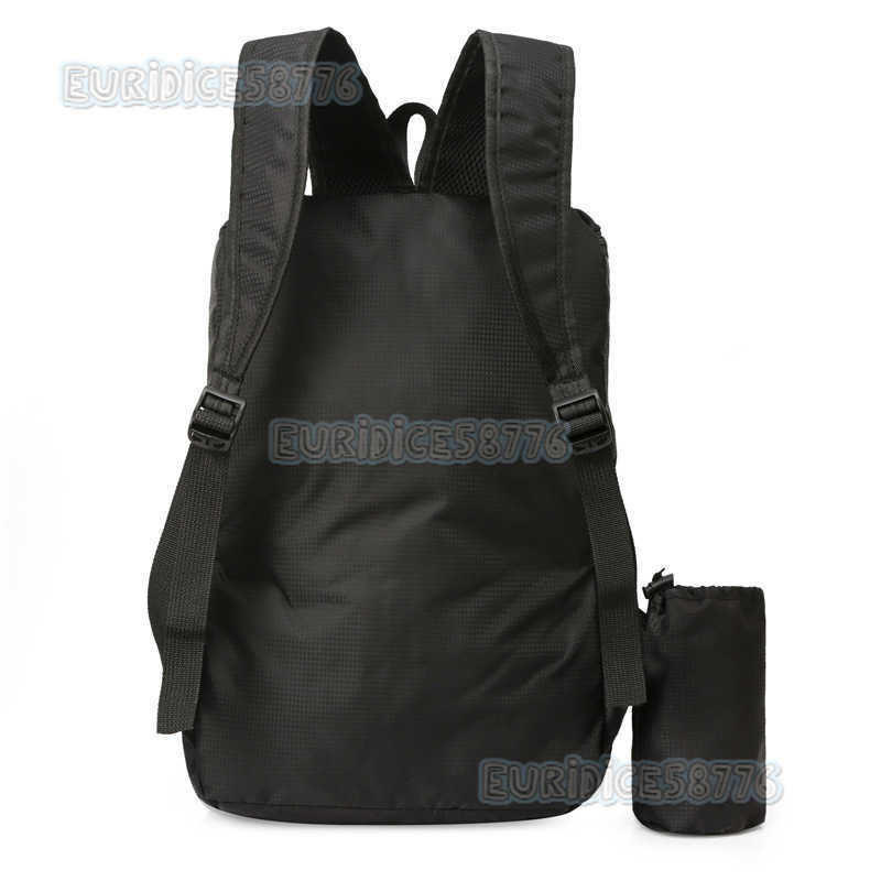Folding Bag Super Light Carrying Bag Traveling Bag Outdoor Sports Water Repellent Single Backpack H250906