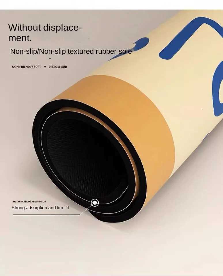 Luxurious VIKAMA Xiaoxiang Kitchen Diatomite Carpet NonSlip Absorbent Quick Drying Rug Home Easy To Care WearResistant Mat Home Decor Y251105