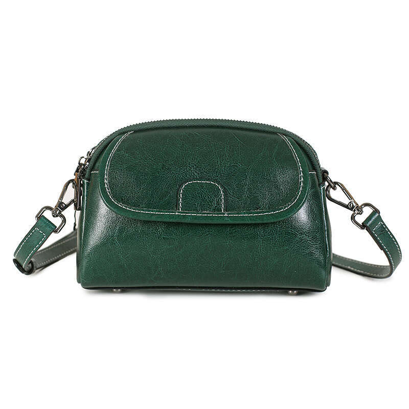 2025 New Women's Autumn Winter Genuine Leather Crossbody Phone Small Fashionable High-end Versatile Commuter Shoulder Bag