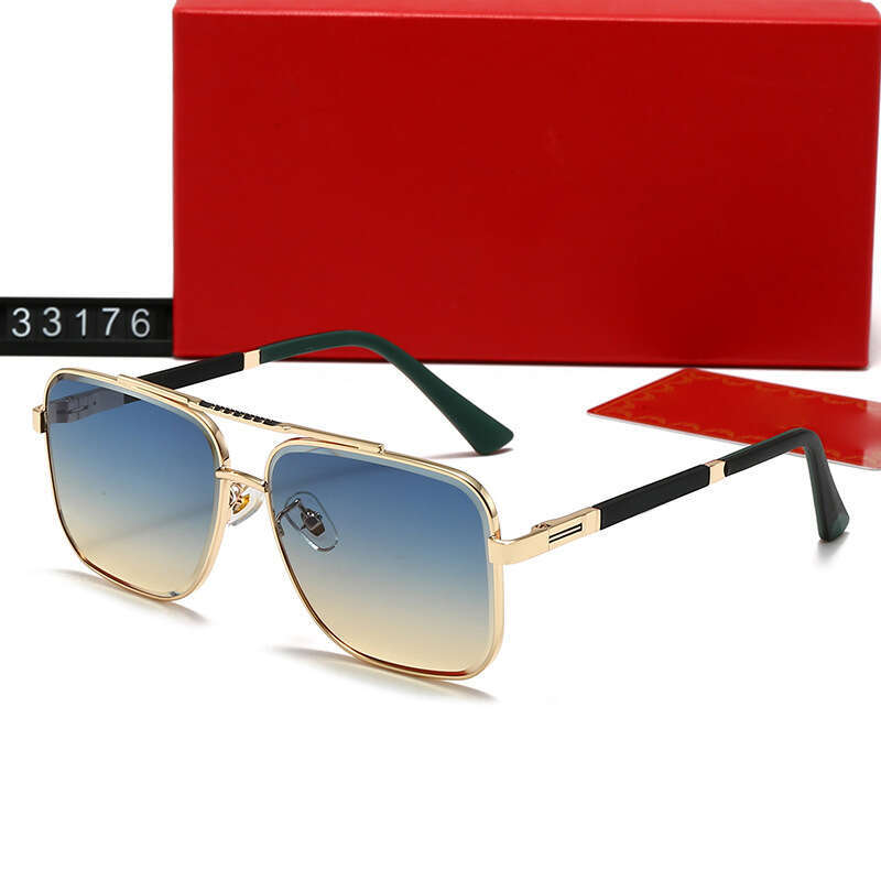 New Men's and Women's Fashion Square Frame Glasses Driving Travel Sunglasses 33176 d48