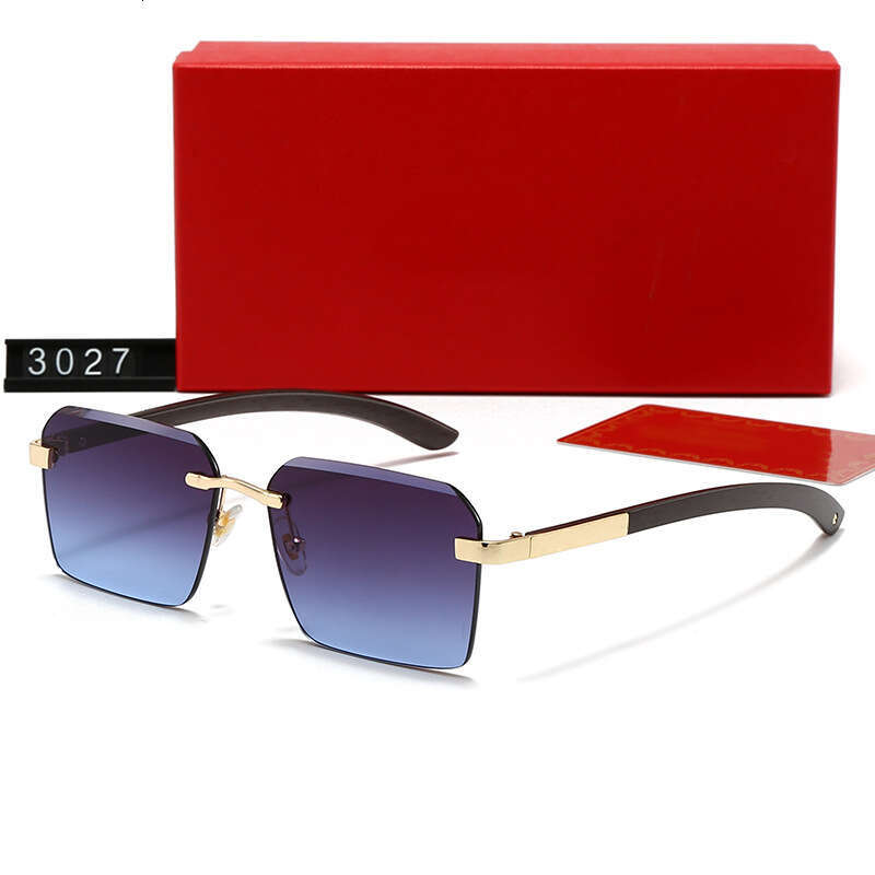 New Unisex Frameless Fashion Trendy Casual Driving Travel Vacation Sunglasses 3027 288