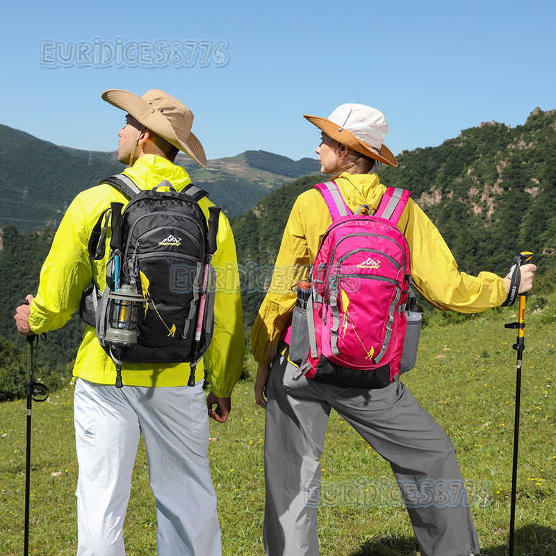 New Hiking Bag Waterproof Camping Trekking Bag Custom Large Capacity Wearresistant Cycling Backpack Double Shoulder Backpack H250906