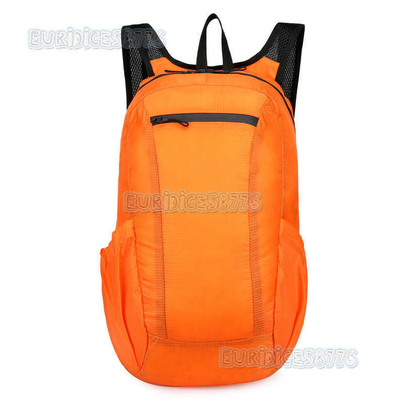 Foldable Sports Outdoor Backpack Daily Casual Ultralight Skin Bag Travel Mountaineering Stowable Hiking Small Backpack H250906